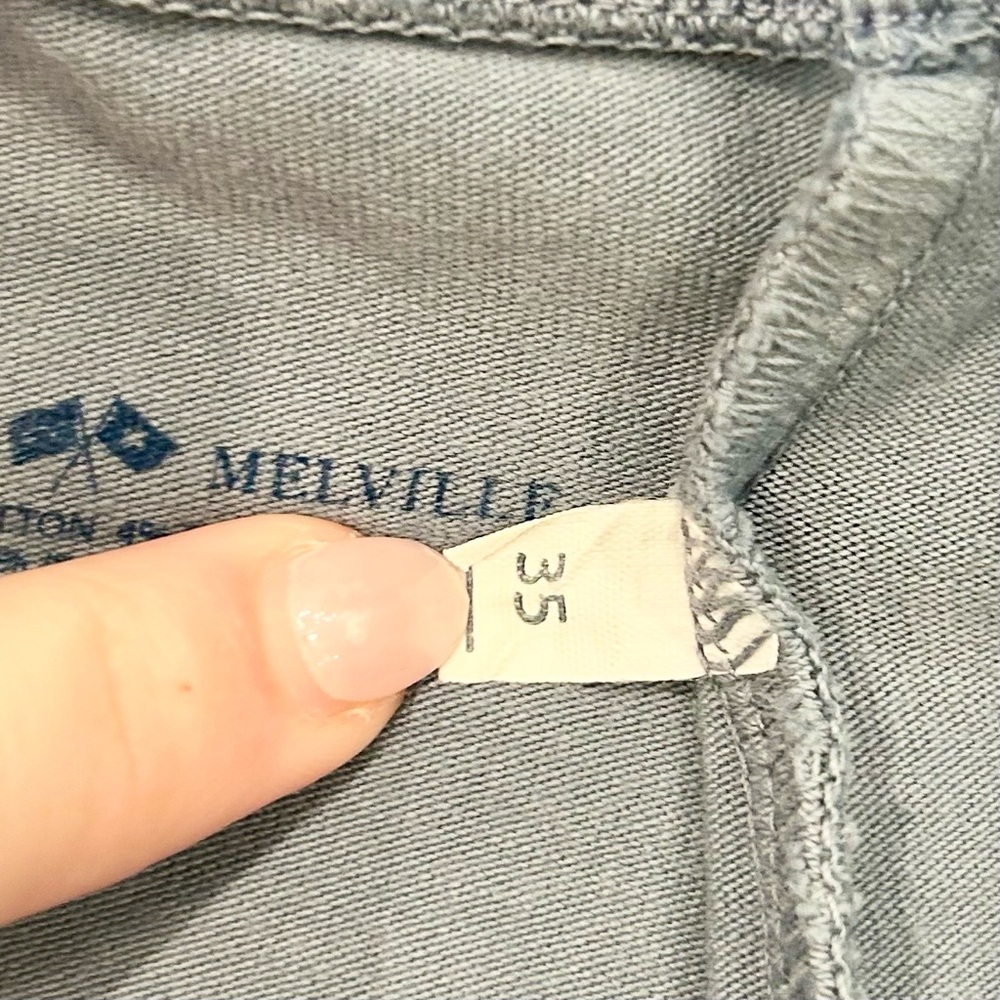 Brandy Melville Blue Fold Over Low Waist Wide Leg Yoga Pants O/S Like New - Picture 6 of 7